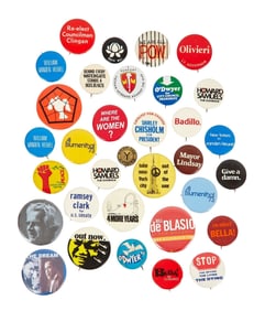 Harry Belafonte | Collection of Political Buttons