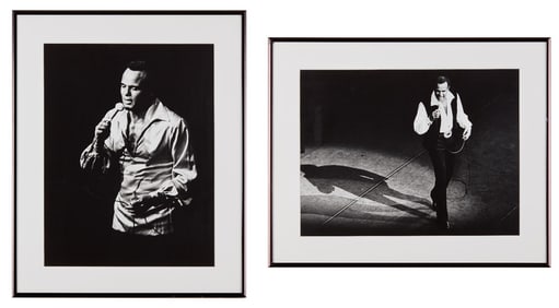 Harry Belafonte | Pair of Stage Photos
