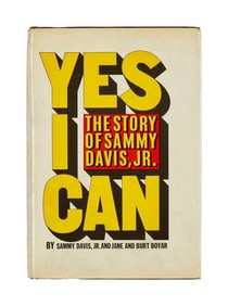 Harry Belafonte | Sammy Davis Jr. Inscribed "Yes I Can" with Photo