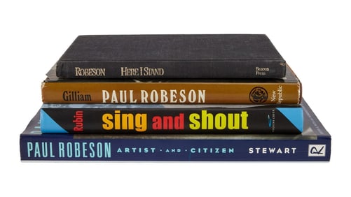 Harry Belafonte | Group of Paul Robeson Books