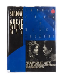 Harry Belafonte | Cicely Tyson Inscribed "In the Shadow of The Great White Way" Book