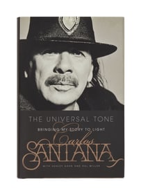 Harry Belafonte | Carlos Santana Inscribed "The Universal Tone"