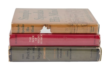 Harry Belafonte | Group of First-Edition Langston Hughes Books
