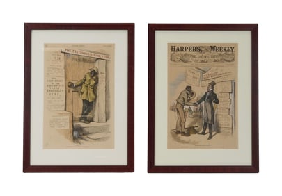 Harry Belafonte | Framed Harper's Weekly Illustrations