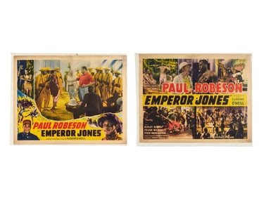 Harry Belafonte | Paul Robeson "The Emperor Jones" Lobby Cards