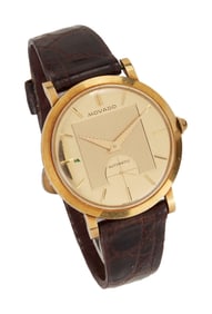 Harry Belafonte | Personalized Movado 14K Gold Automatic Wristwatch