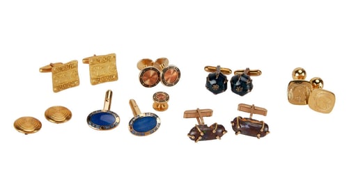 Harry Belafonte | Group of Cufflinks and Shirt Studs