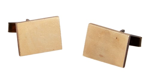 Harry Belafonte | 14K Gold Personalized Cufflinks From Julie Robinson