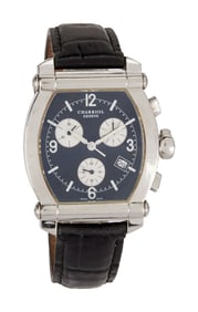 Harry Belafonte | Charriol "Columbus" Stainless Steel Wristwatch