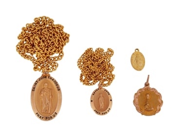 Harry Belafonte | Early Life Religious Medals and Pendant Necklaces