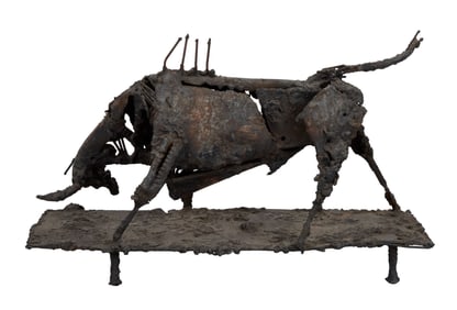 Harry Belafonte | Robert Kuhn Sculpture of a Bull