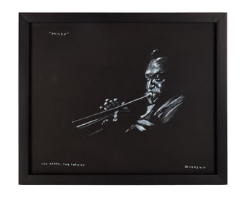 Harry Belafonte | Tony Bennett Portrait of Miles Davis