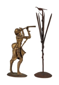 Harry Belafonte | Two Decorative Metal Sculptures