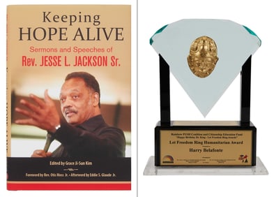 Harry Belafonte | Let Freedom Ring Humanitarian Award and Jesse Jackson Book