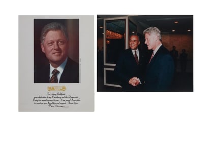 Harry Belafonte | Bill Clinton Portrait and Photo