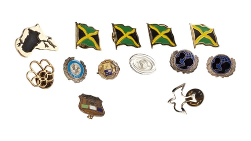 Harry Belafonte | Group of Assorted Pins and Tie Tacks