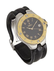 Harry Belafonte | Ebel "Sportwave" Stainless Steel Wristwatch