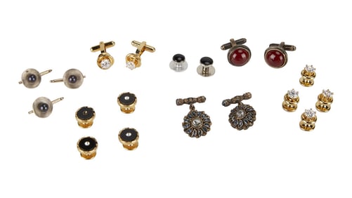 Harry Belafonte | Group of Cufflinks and Shirt Studs