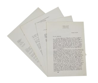 Harry Belafonte | Group of Three Letters Relating to Projects Honoring MLK