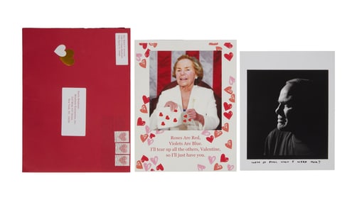 Harry Belafonte | Valentine's Day Card from Ethel Kennedy