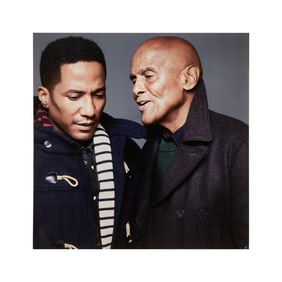 Harry Belafonte | Q-Tip 2013 Gap Holiday Campaign Photo