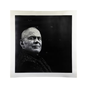 Harry Belafonte | 2007 Large Black and White Photo of Belafonte