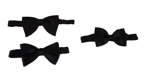 Harry Belafonte | Trio of Silk Bow Ties