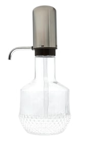 Harry Belafonte | Pressed Glass Pump Dispenser Soda Bottle