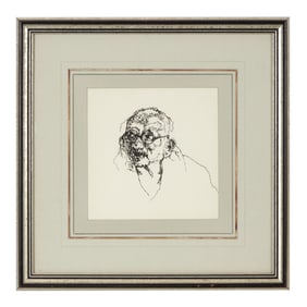 Harry Belafonte | Framed Sketch of Gandhi