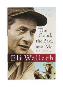 Harry Belafonte | Eli Wallach Inscribed "The Good, the Bad, and Me: In My Anecdotage"