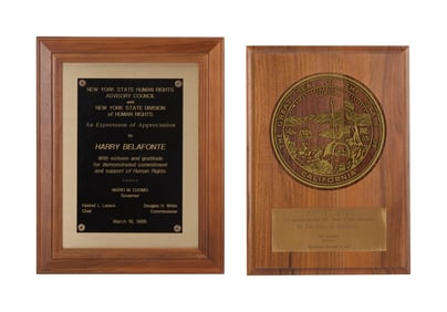 Harry Belafonte | State Plaques