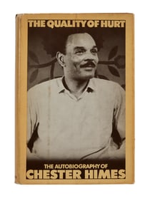 Harry Belafonte | Inscribed First-Edition "The Quality of Hurt: The Autobiography of Chester Himes"