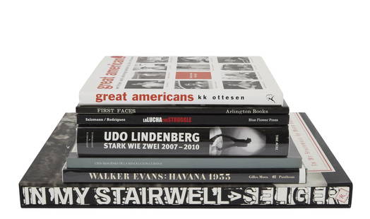 Harry Belafonte | Seven Books, Photography, Some Inscribed: A group of seven photography books from Harry Belafonte's personal library: 1. In My Stairwell by Mark Seliger with texts by Matthew Barney and Lou Reed (New York: Rizzoli, 2009) signed