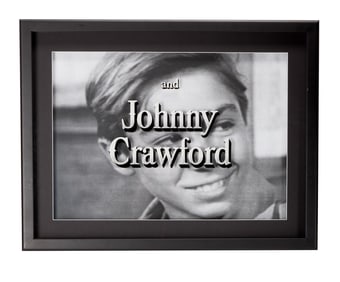 The Rifleman | "And Johnny Crawford" Production-Made Title Artwork