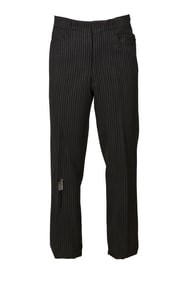 The Rifleman | Lucas McCain (Chuck Connors) Charcoal Striped Trousers
