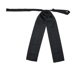 The Wild, Wild West | James West (Robert Conrad) Custom-Made Black Cravat