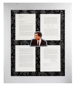 Mission: Impossible | Martin Landau Signed Contract