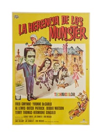 The Munsters | "Munster, Go Home!" Spanish Theatrical Poster