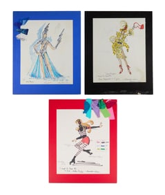 Laugh-In | Celebrity Guest Stars Costume Design Sketches