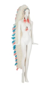 Cher | 1975 "Cher" Show Worn Bob Mackie Feather Headdress