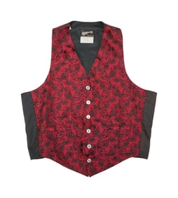 The Monkees | Peter Tork Red and Black Vest with "Monkees" Label