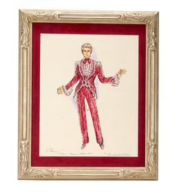Liberace | 1984 "Liberace at Radio City Music Hall" Christmas Costume Sketch
