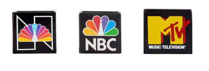 News Network Television | Reporter and Talent Microphone ID Cubes