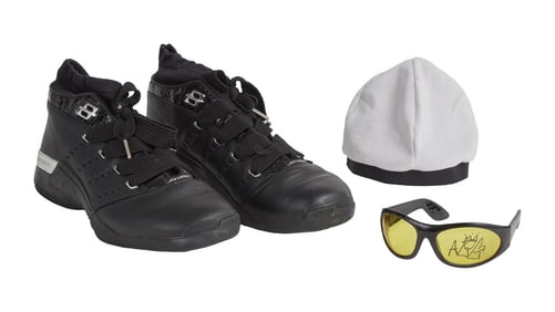 Sacha Baron Cohen | "Ali G inda USAiii" Shoes, Cap, Signed Sunglasses