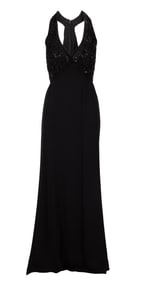 Wheel of Fortune | Vanna White Nolan Miller Designed Black Evening Gown