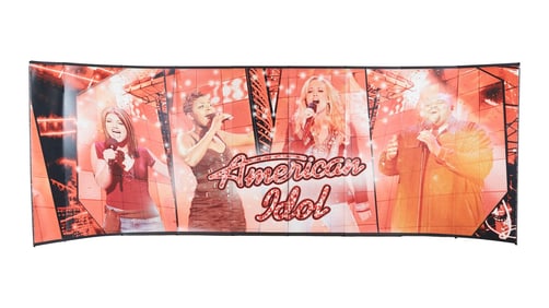 American Idol | Season 5 Audition Room Photo Mural Backdrop with Magnetic Frame