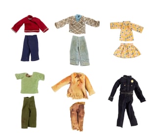 Davey and Goliath | A Group of Puppet Outfits