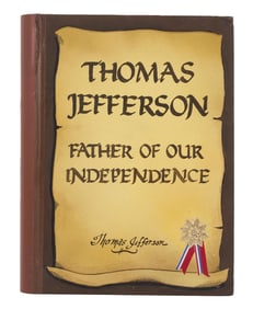 Gumby Adventures | Art Clokey Signed "Thomas Jefferson - Father of Our Independence" Storybook Prop