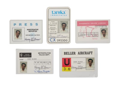 The Law and Harry McGraw | Harry McGraw (Jerry Orbach) ID Cards