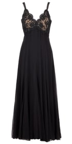 Moonlighting | Maddie Hayes (Cybill Shepherd) Black Lace Nightgown